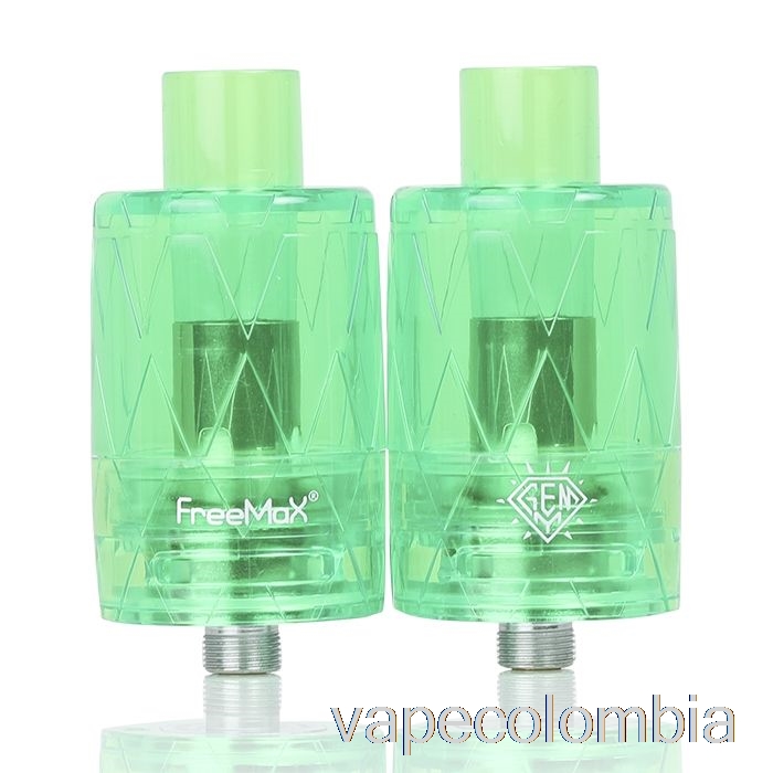 Kit Completo De Vapeo Freemax Gemm Tanque Desechable 0.12ohm G1 Ss316l Verde